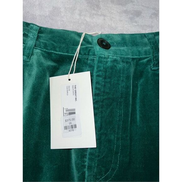 THE GREAT Emerald Green Column MIDI Skirt 28 - Picture 13 of 13